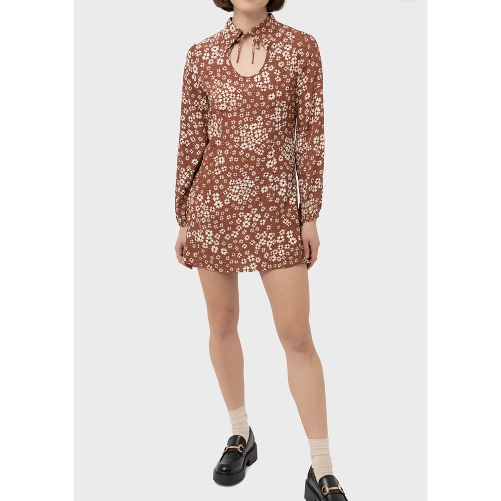 Rolla's Kate Floral Long‎ Sleeve Kelly Dress